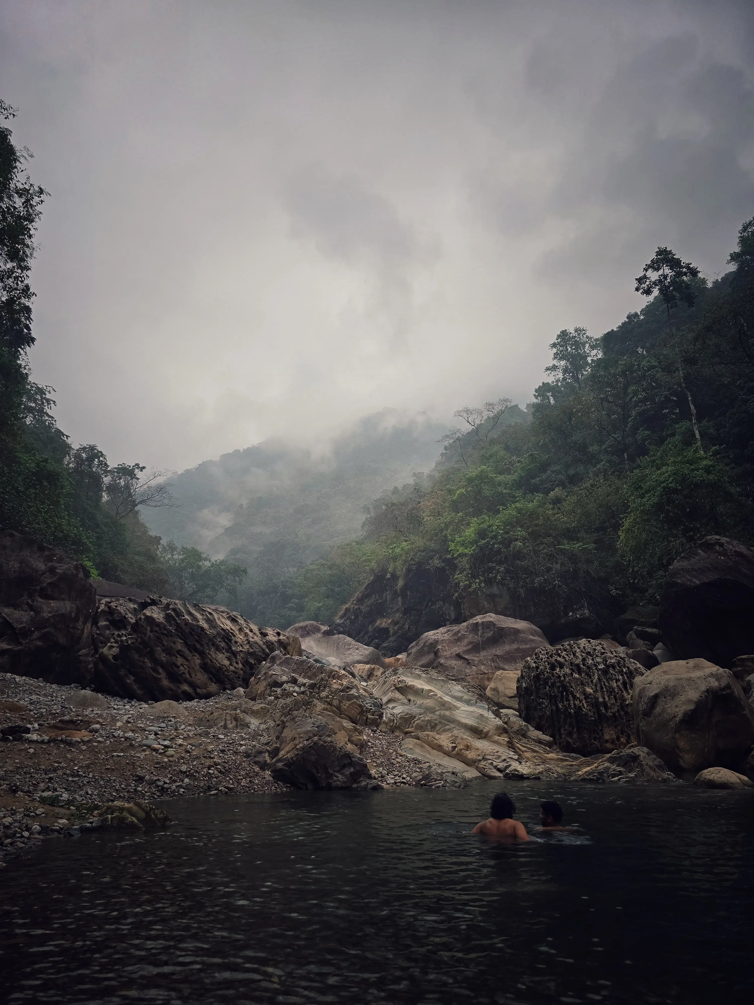 Portrait frame captured in Meghalaya.
